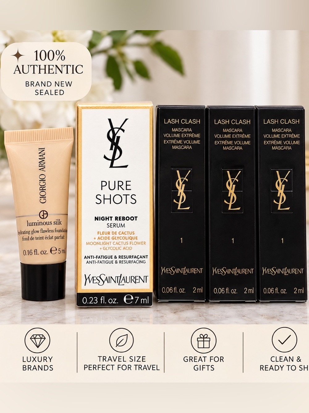 Yves Saint Laurent beauty travel set new
